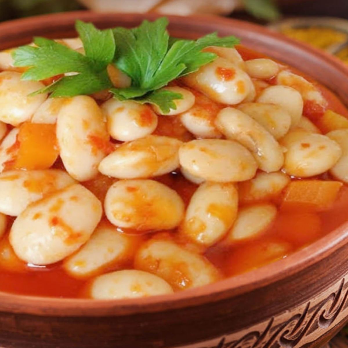 Bombay Fasulye Yemeği