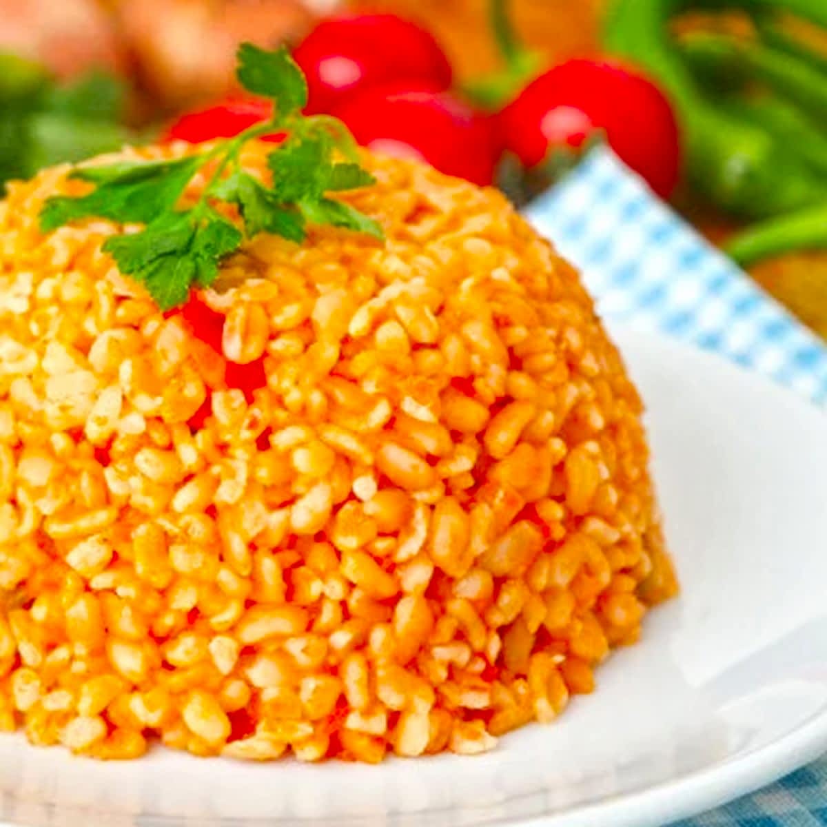 Domatesli Bulgur Pilavı
