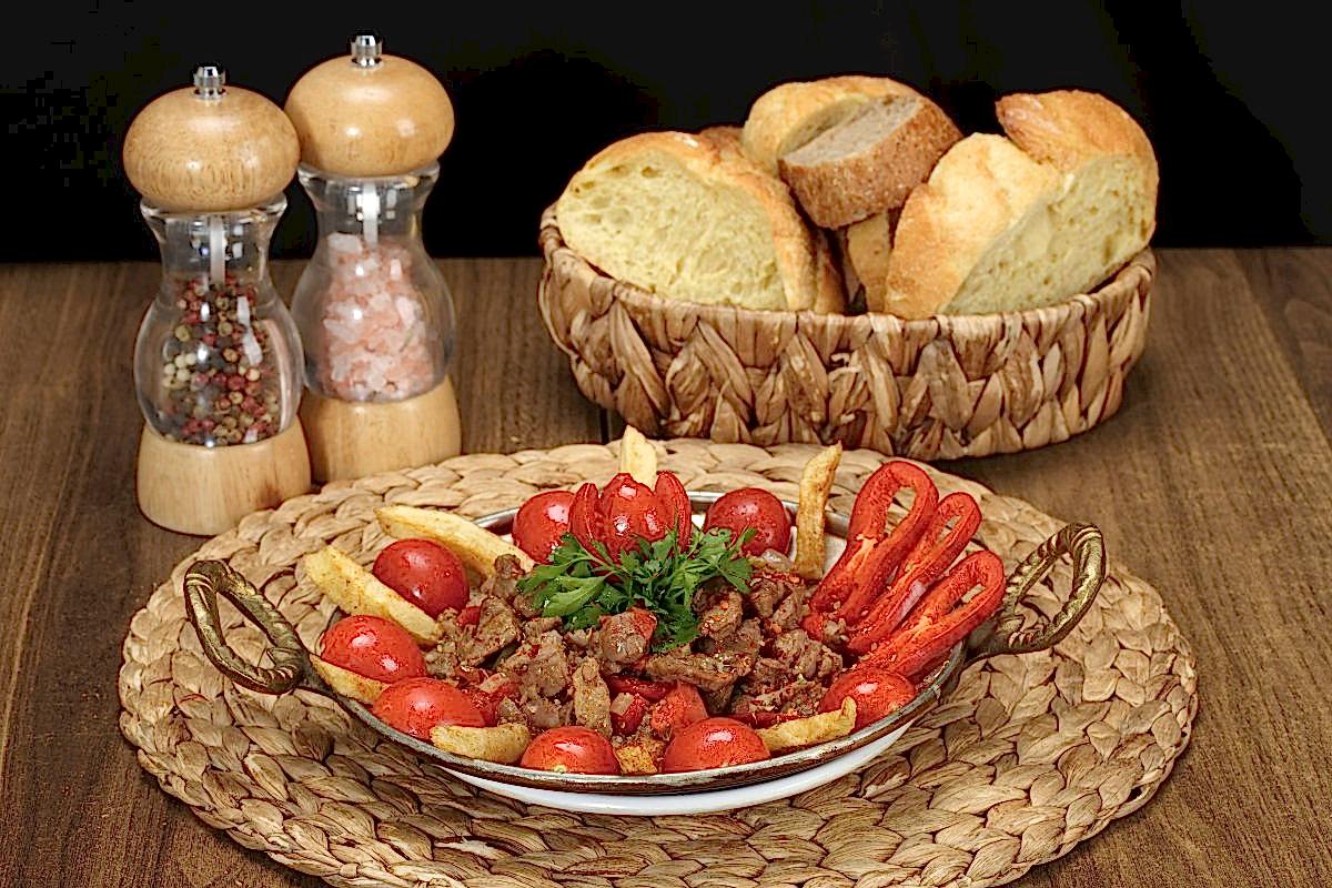 Et sote+Pilav+Mevsim Salata