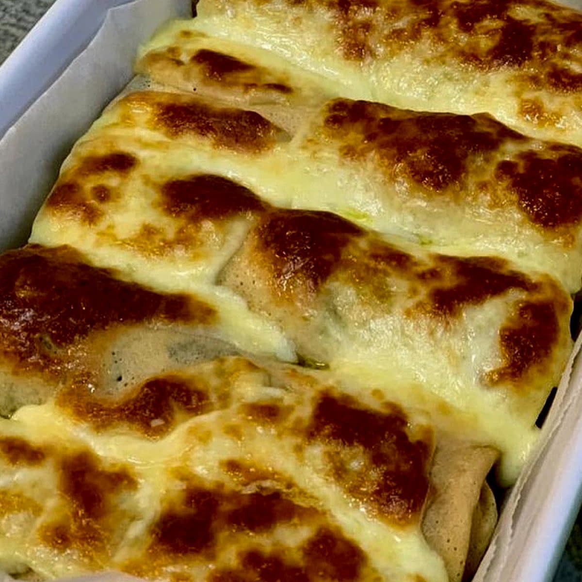 Ispanaklı Krep Sarma