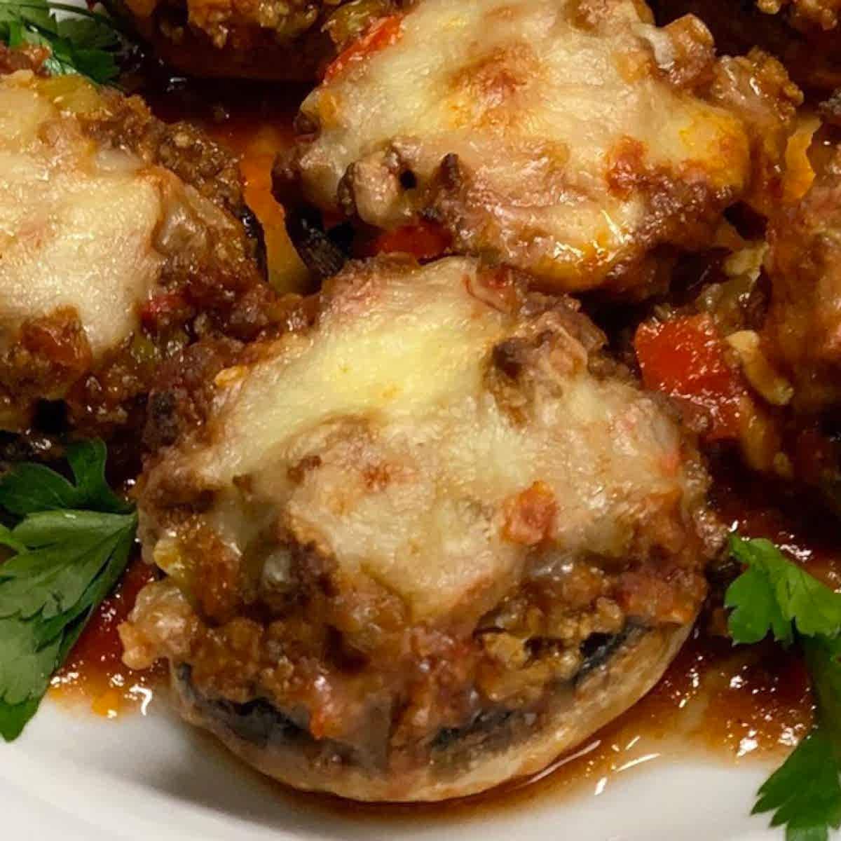 Kıymalı Mantar Dolma