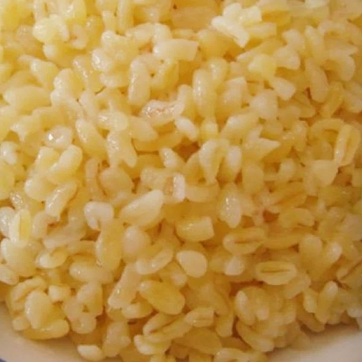 Sade Bulgur Pilavı