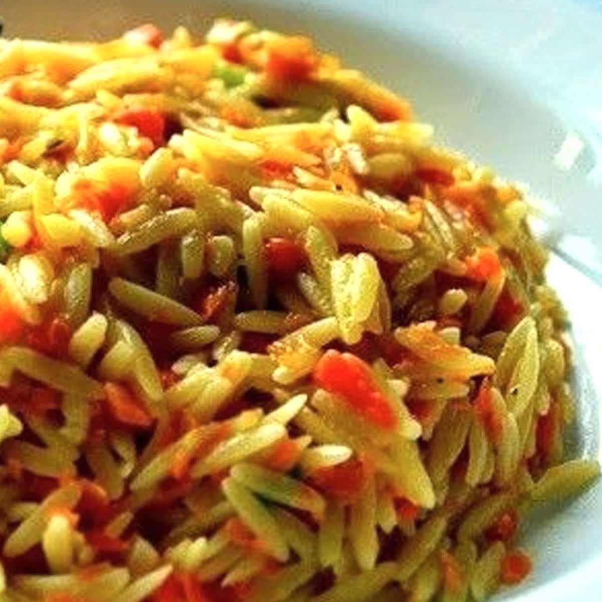 Sebzeli Şehriye Pilavı