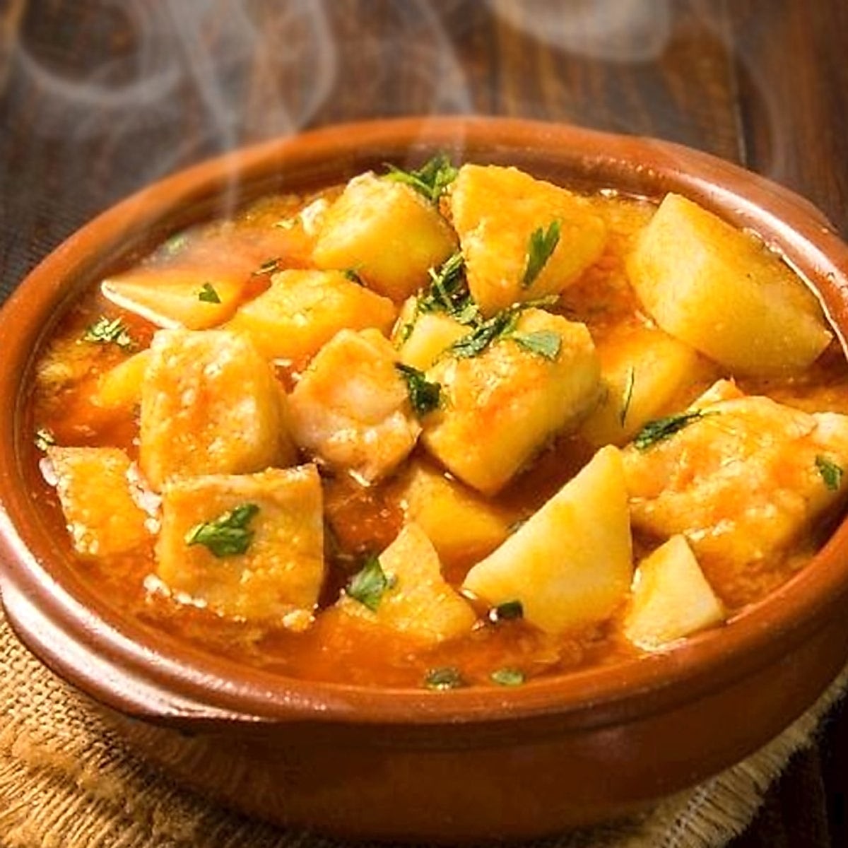 Sulu Patates Yemeği